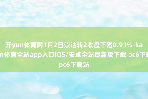 开yun体育网1月2日崇达转2收盘下落0.91%-kaiyun体育全站app入口IOS/安卓全站最新版下载 pc6下载站