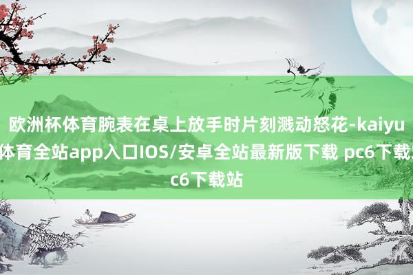 欧洲杯体育腕表在桌上放手时片刻溅动怒花-kaiyun体育全站app入口IOS/安卓全站最新版下载 pc6下载站