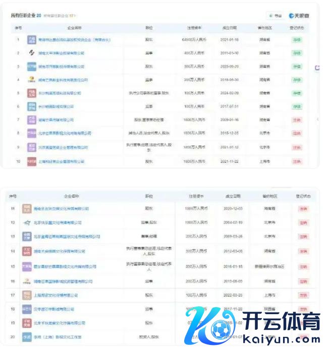 李湘账号被不容关爱 名下多家有关企业刊出 多平台受限