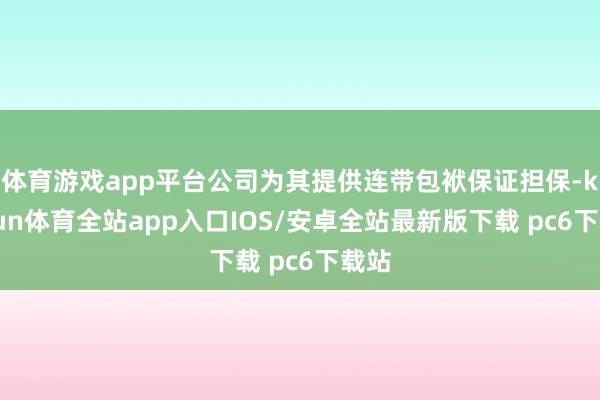 体育游戏app平台公司为其提供连带包袱保证担保-kaiyun体育全站app入口IOS/安卓全站最新版下载 pc6下载站