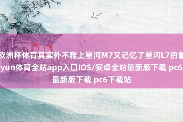 欧洲杯体育其实外不雅上星河M7又记忆了星河L7的蓄意-kaiyun体育全站app入口IOS/安卓全站最新版下载 pc6下载站